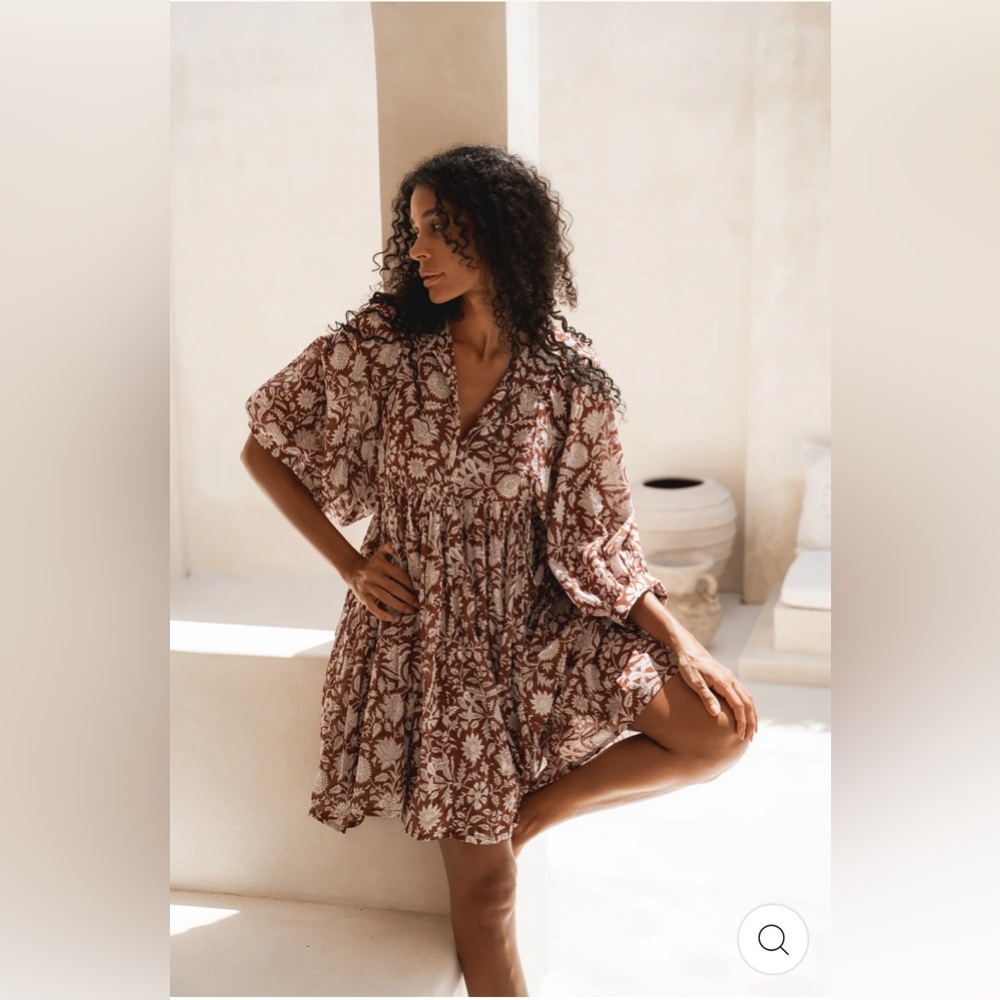 Daughters of India Mini Kyra in Wine (Small)